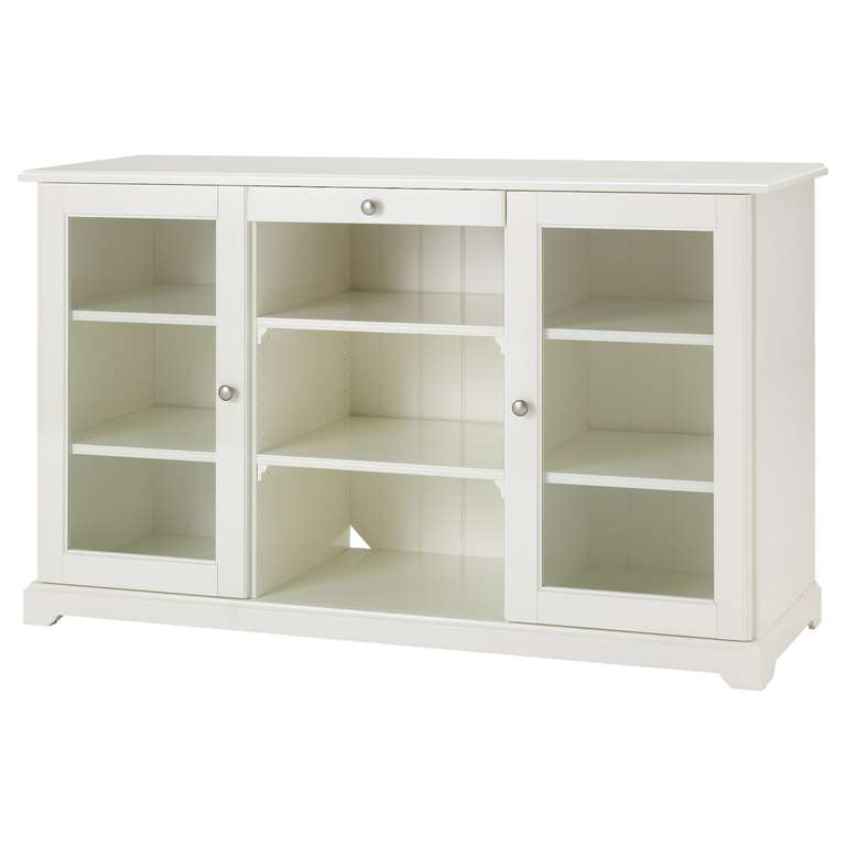 LIATORP Aparador blanco de 145x87 cm - Precio especial para miembros de IKEA Family