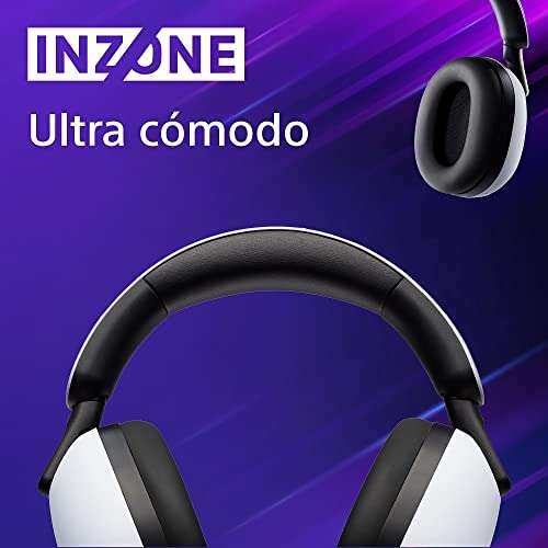 Sony INZONE H9 - Auriculares Inalámbricos, Noise Cancelling, Sonido Espacial 360 - Micrófono, Bluetooth [También en negro]