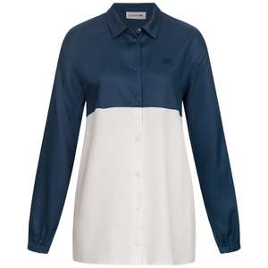 LACOSTE Woven Mujer Camisa