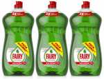 3 X Fairy Ultra Original Líquido Lavavajillas 1250ML Fórmula Efectiva Que Deja Los Platos Relucientes (4,36€/unidad)