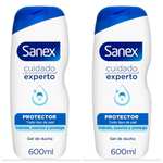 2 x Sanex Dermo Protector 600 Ml. [Unidad 1'93€]