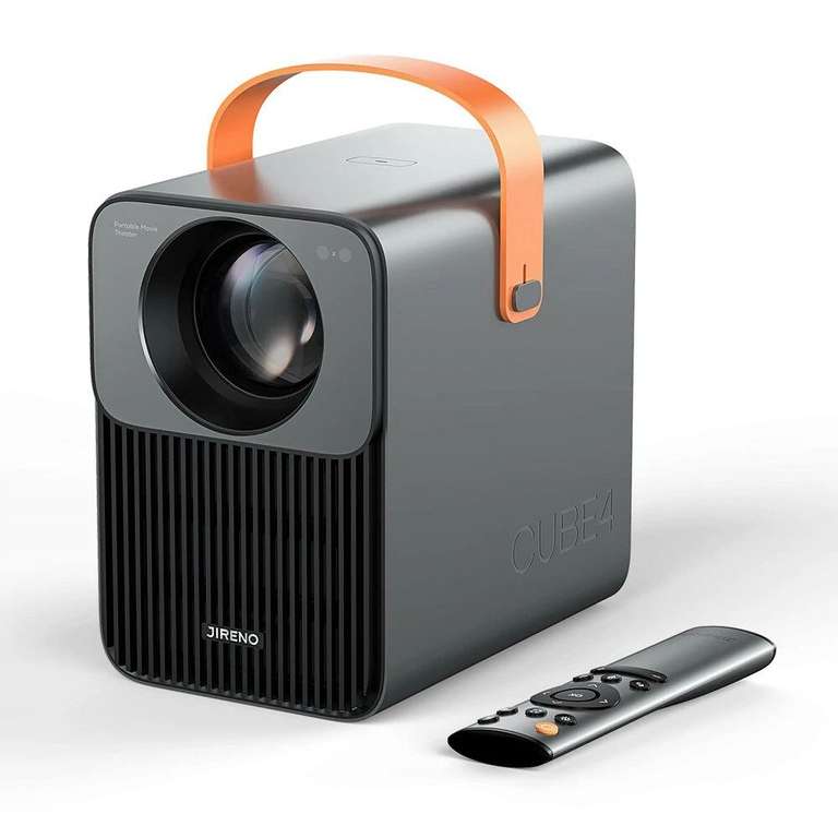 JIRENO Cube 4 Proyector Android TV 9.0