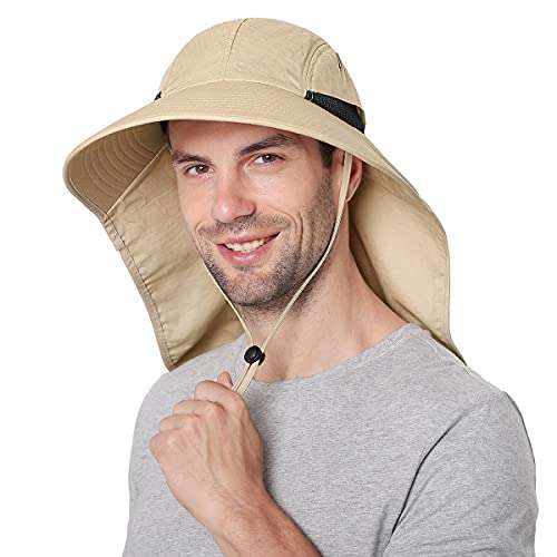 Suponer suelo ensayo Sombreros para el Sol protección UV Protege Cuello Cara, Sombrero Trekking  Senderismo » Chollometro
