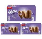 3 x Milka Choco Finas Galletas con Chocolate con Leche de los Alpes 126g [Unidad 1'05€]
