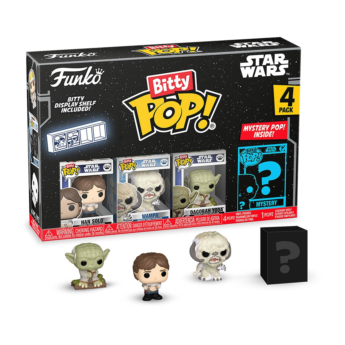 Bitty Pop 4 Pack Star Wars