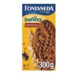 BelVita Leche y cereales Galletas crujientes para el desayuno 24 galletas, 6 paquetes, 5 harinas integrales nutritivas