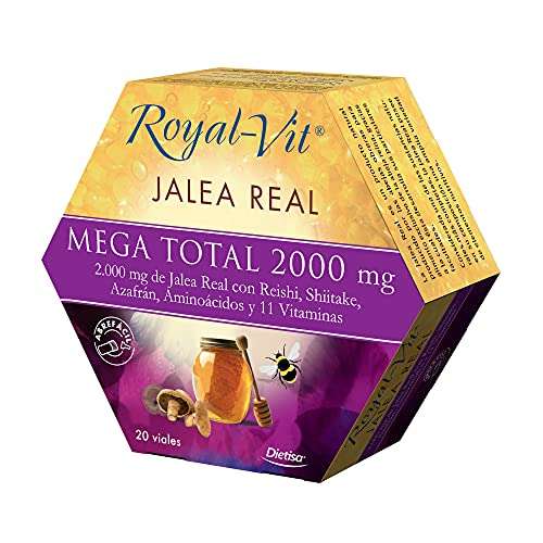 Royal-Vit Jalea Real - Mega Total 2.000 - 20 viales