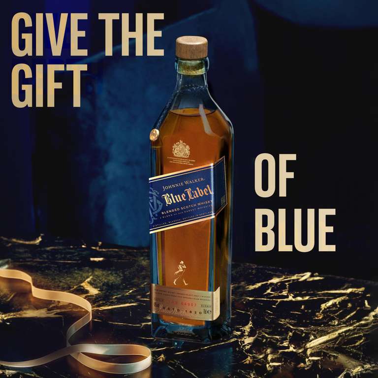 Johnnie Walker Blue label whisky Escocés blended 700 ml