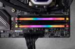 Corsair VENGEANCE RGB PRO 32GB, 2x16GB, DDR4 3200MHz C16 Módulos de Memoria de Adecuado Rendimiento, Negro