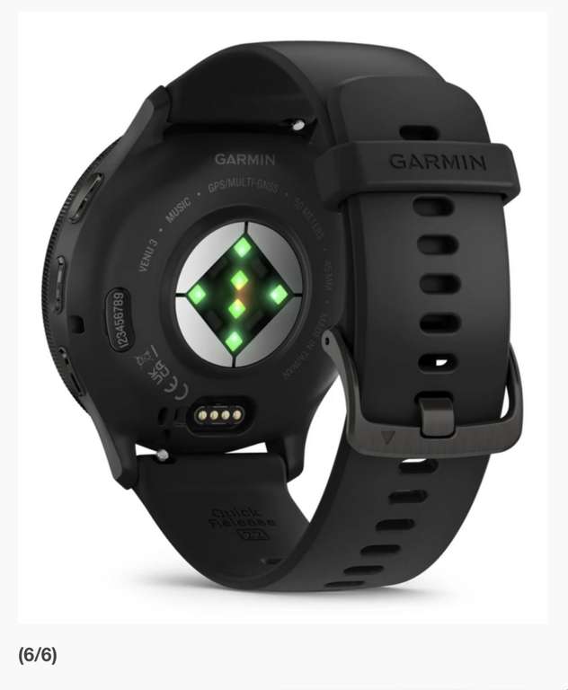 Smartwatch deportivo Garmin Venu 3
