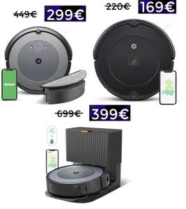 Selección de iRobot Roomba rebajados en Amazon desde 169€