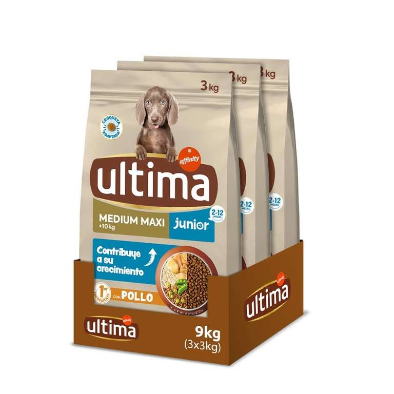 Ultima Medium-Maxi Junior Huhn – Trockenfutter Für Mittelgroße & Große Junghunde