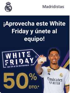 Carnet Madridista Anual premium Real Madrid 50%