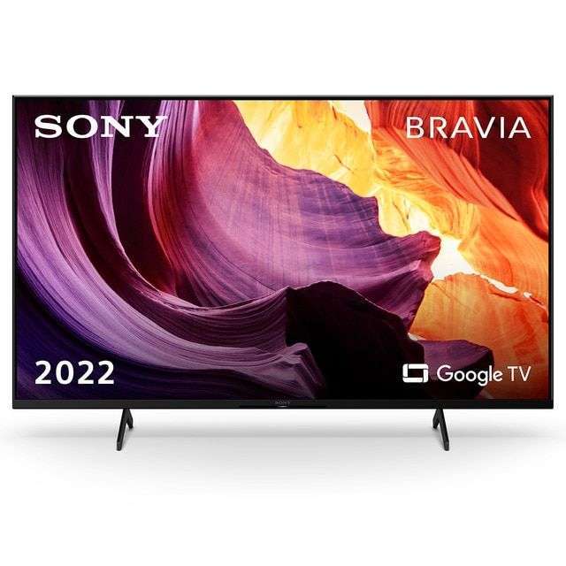 TV LED 50" - Sony 50X81K, 4K HDR, Smart TV (Google TV), Procesador X1, Dolby Vision, Dolby Atmos, Asistentes de voz (Asist de Google, Alexa)