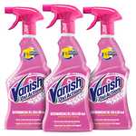 Vanish Oxi Action - Quitamanchas del día a día para ropa, en spray, sin lejía - Pack de 3 x 750 m [3'45€/ud]