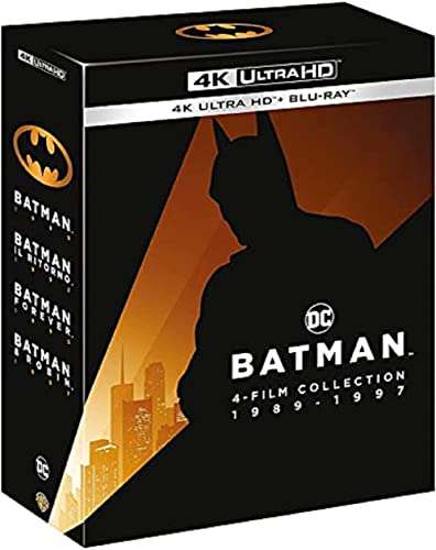 Batman Anthology 4 Film Collection (4K Ultra-HD + Blu-Ray) [Italia], el 4k viene en castellano confirmado