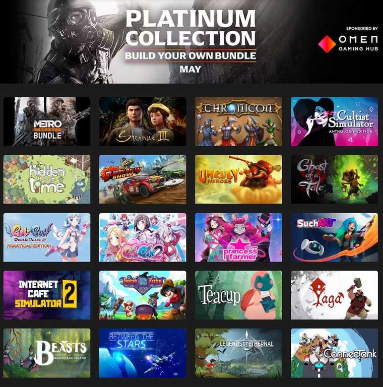 STEAM - Platinum Collection Mayo, Star Wars Collection, Easy-Going Games, Batman: Arkham Collection, S.T.A.L.K.E.R. Complete Bundle