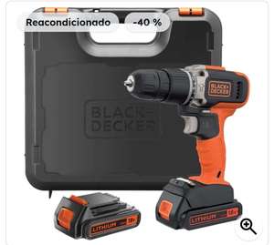 Chollo! Taladro Black+Decker BL188KB-QW sólo 98€