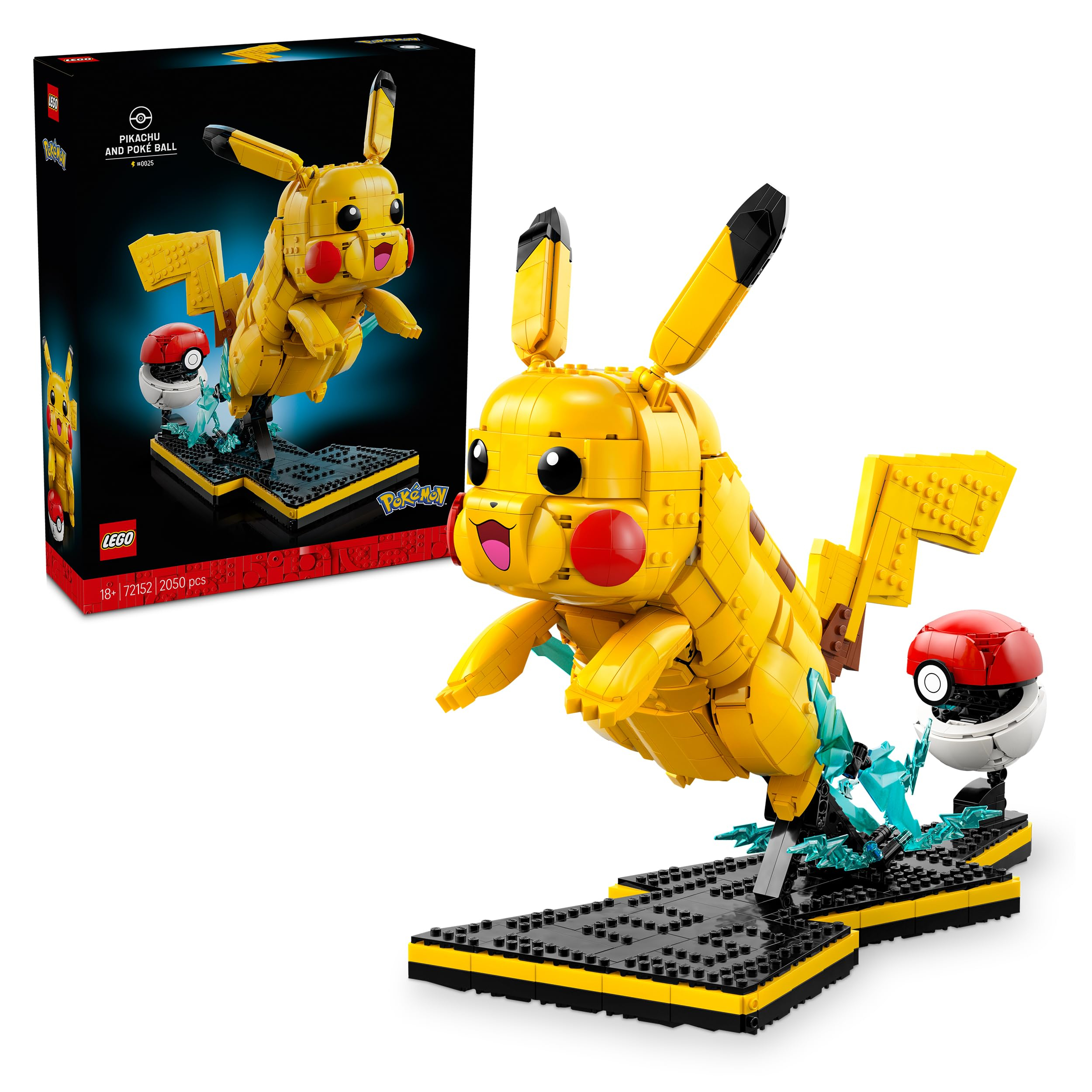LEGO Pokémon 72152 - Pikachu y Poké Ball