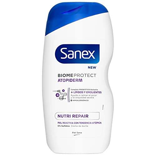 Sanex Biome Protect Atopiderm Crema de Ducha, 475ml