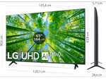 TV LED 65" - LG 65UQ80006LB, UHD 4K, Procesador Inteligente α5 Gen5 AI Processor 4K, Smart TV, DVB-T2 (H.265), Negro