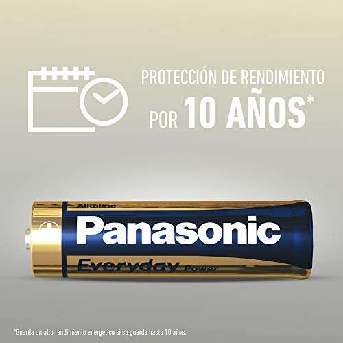 20x Pilas AAA Panasonic EVERYDAY POWER Micro LR03 1.5 V