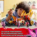 LEGO 71773 Ninjago Explorador del Dragón Dorado de Kai, Coche de Juguete para Niños de 8 Años
