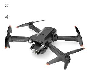Klack E63 Mini Pro Dron Cuadricóptero Wifi con Cámara Dual 4K