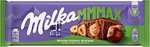 Milka MMMAX Tableta Grande de Chocolate con Leche de los Alpes con Avellanas Enteras (270g)