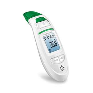 medisana TM 750 termómetro clínico conectar digital 6 en 1 termómetro de oído para bebés, niños y adultos