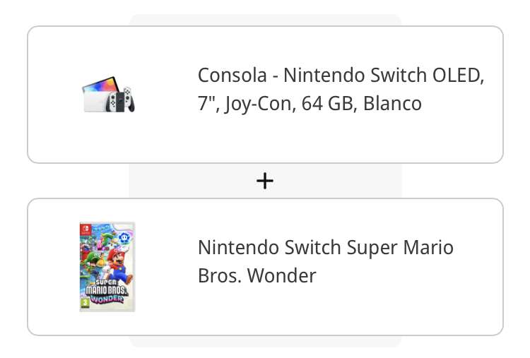 Nintendo Switch OLED + Super Mario Bros. Wonder – Consolas – Loja