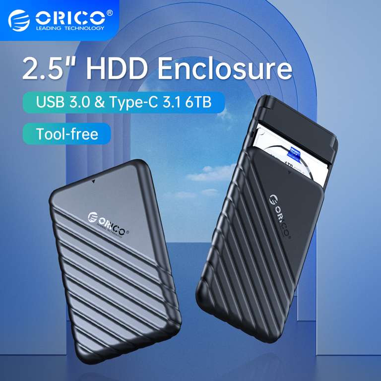 2.5" External Storage HDD Case