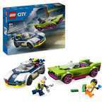 LEGO City Coche de Policía y Potente Deportivo