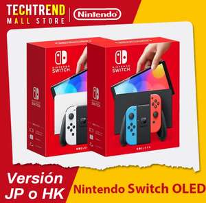 Nintendo Switch OLED (Apartado Big Save desde la app de aliexpress, cuentas seleccionadas)