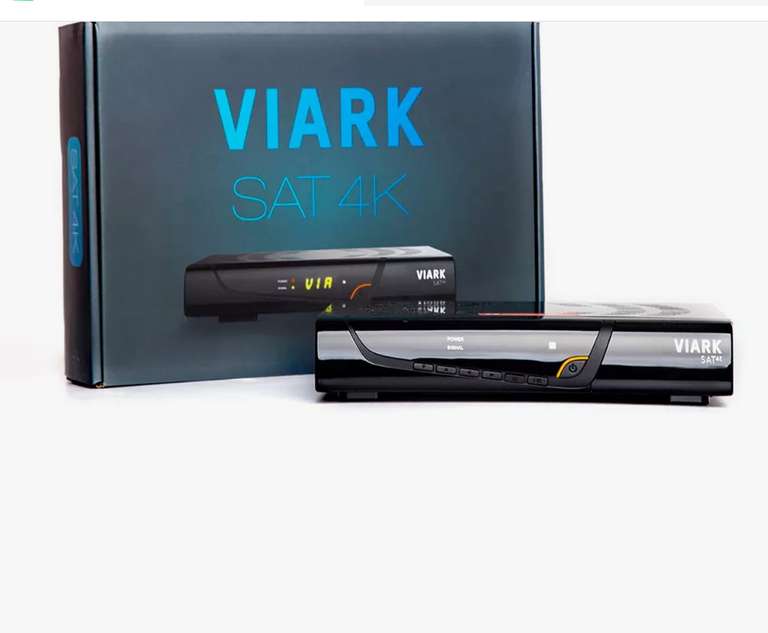 Viark SAT 4K: Receptor Satélite decodificador con 20€ de descuento. »  Chollometro