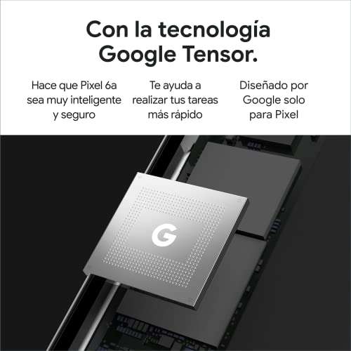 Google Pixel 6a Carbón + Pixel Buds A-Series