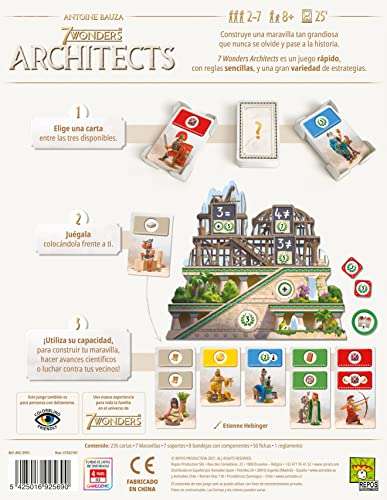 7 Wonders Architects - Juego de Cartas en Español