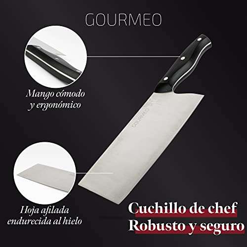 Cuchillo Chef Chino - 33,1 x 13 x 3,6 cm