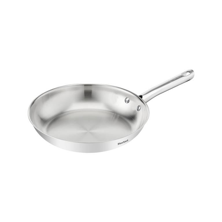 Tefal Duetto On – Sartén de 20 cm, Acero inoxidable, Cocción rápida y uniforme, Apto inducción.