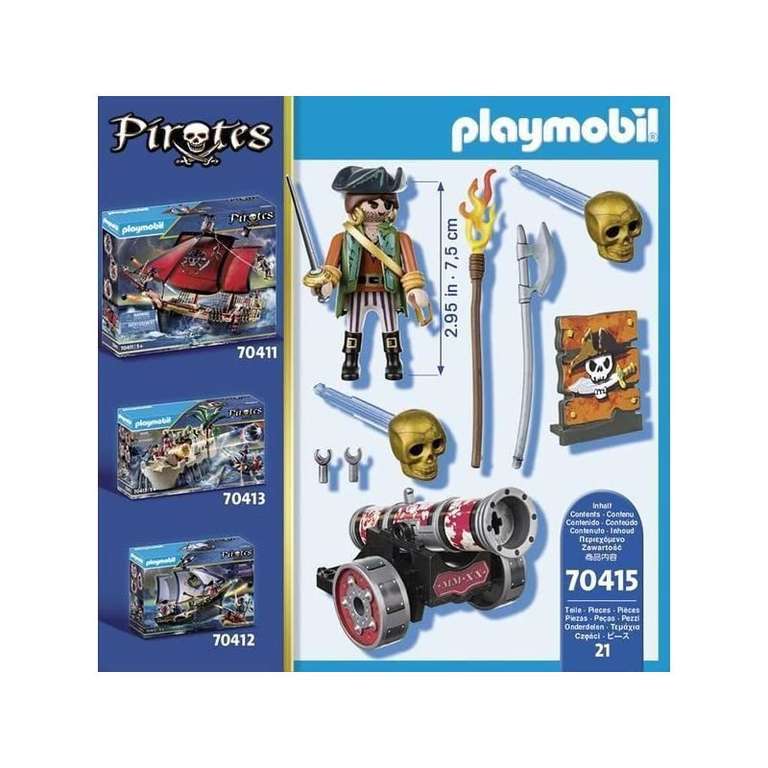 Playmobil - Pirata con cañón
