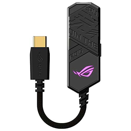 ROG Clavis: DAC gaming USB-C a 3,5 mm con cancelación de ruido con IA