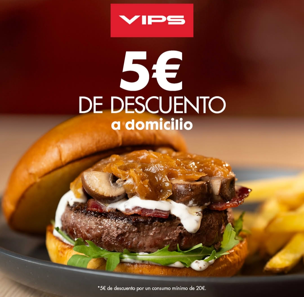 5€ de descuento a docmilio en vips (pedido mínimo 20€)