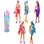 Barbie Color Reveal Serie Denim Muñeca Que Revela Sus Colores con Agua, Incluye Ropa y Accesorios Sorpresa