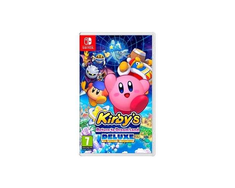 Juego nintendo switch kirby s return to dreamland deluxe