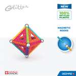 Geomag, Glitter Recycled, Construcciones Magnéticas Efecto Glitter