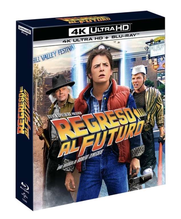 Pack Regreso al futuro 1-3 (4K Ultra HD + Blu-Ray)
