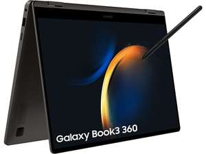 Convertible 2 en 1 - Samsung Galaxy Book3 360, 13.3" FHD, Intel Evo Core i5-1340P, 16GB RAM, 512GB, W11H, Teclado QWERTY español
