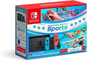 Nintendo Switch V2 + Nintendo Switch Sports + 12 Meses de Nintendo Switch Online [Impuestos incluidos]
