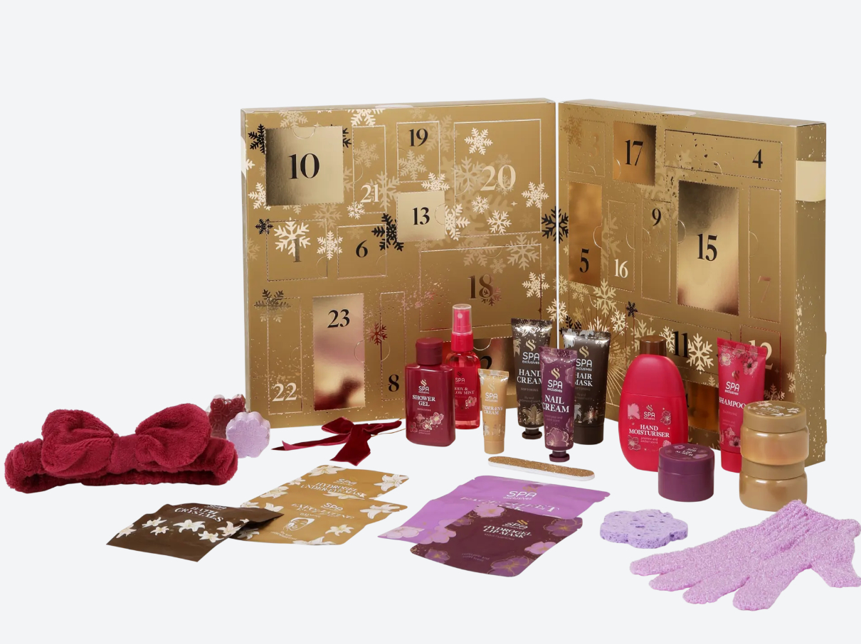 Calendario de Adviento 24 sorpresas en cosmética
