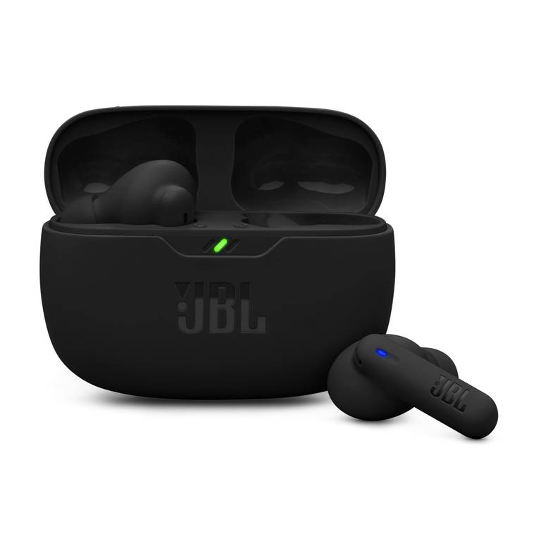 JBL Wave Beam 2, Auriculares True Wireless con cancelación de Ruido Activa, Bluetooth, hasta 40 hrs de autonomía, Sonido JBL Pure Bass
